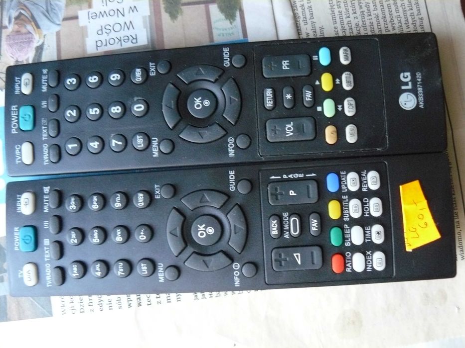 Pilot do telewizora rtv sony panasonic universum uniwersalny