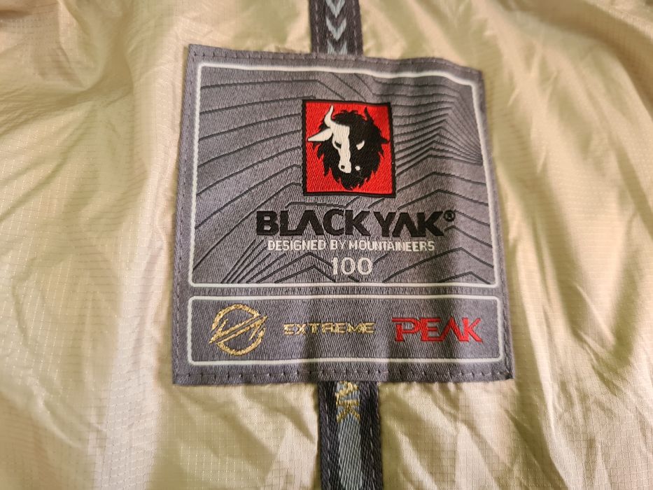 Black yak  kurtka puchowa