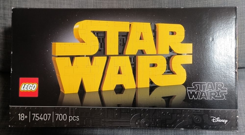 Lego Star Wars logo 75407