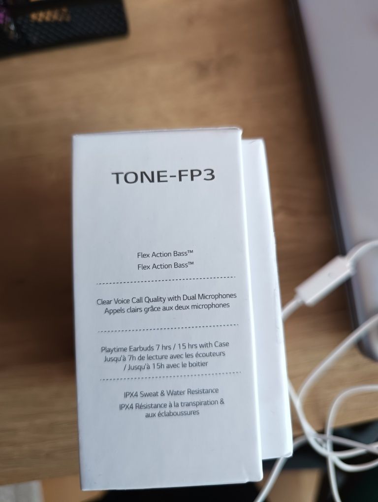 Słuchawki bezprzewodowe LG Tone Free FP3