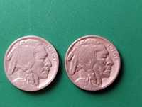 США 5 центов Баффало никель 1917 и 1926