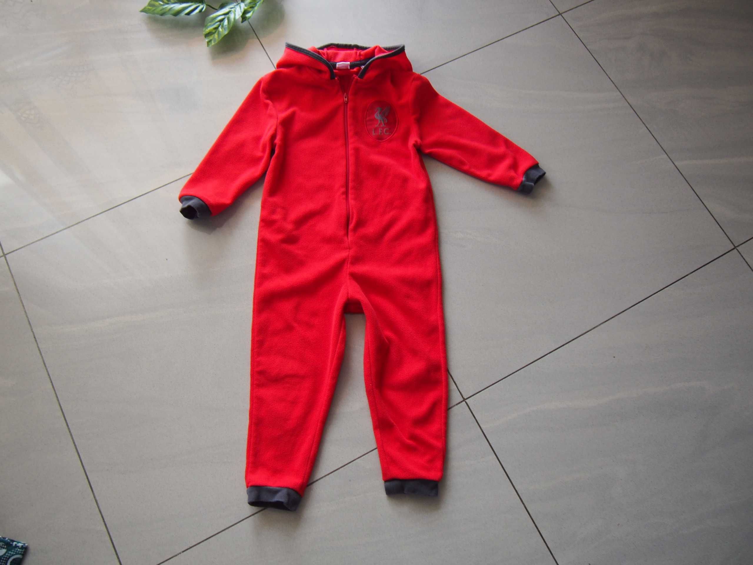 Pajac piżama 104 cm (3-4 l) LFC czerwony