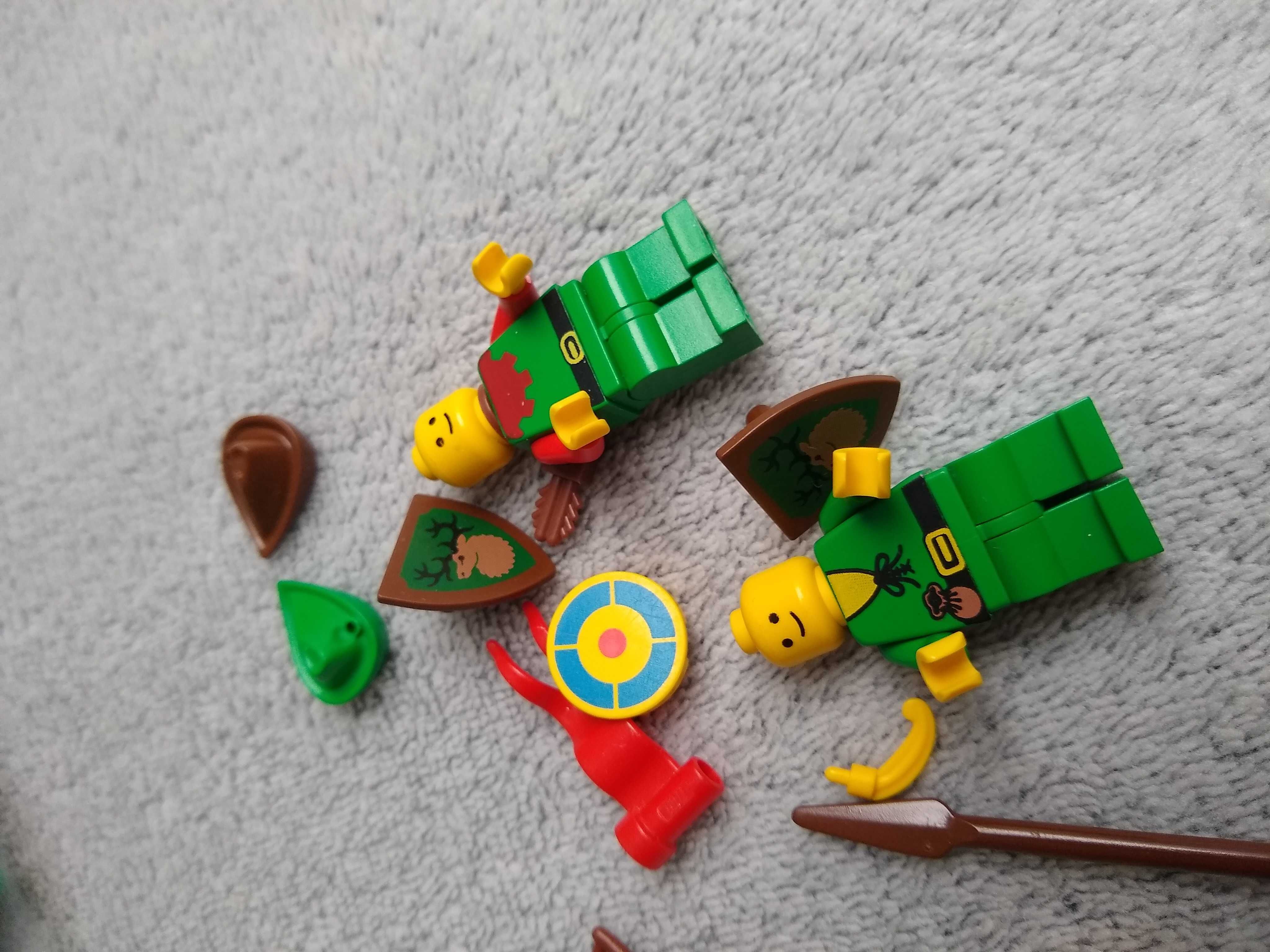 100% Lego 6054 Lego 6055 Castle Rycerze Forestmen Robin Hood Wóz