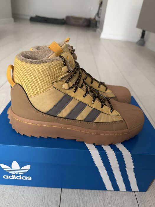 Черевики кросівки дятячі adidas Superstar winter