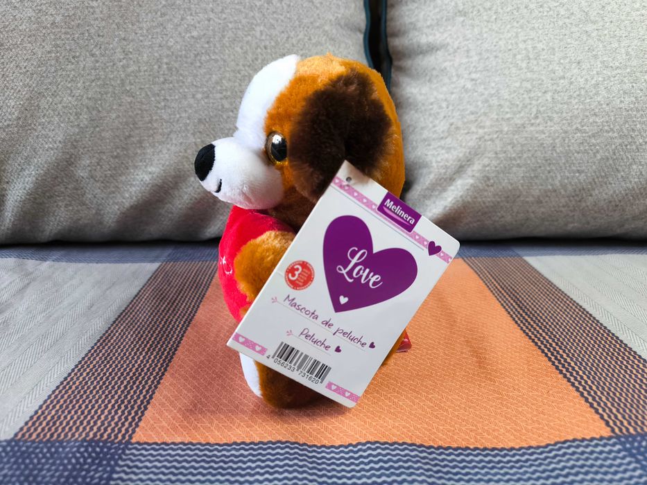 Дитяча м'яка іграшка Собачка коричневий Melinera, Нова