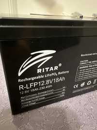 Lifepo4 батарея Ritar 12V 18 Ah (R-LFP12.8V18Ah)