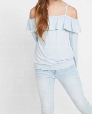 B.P.C dziewczęca bluzka długi rękaw carmen 176/182.