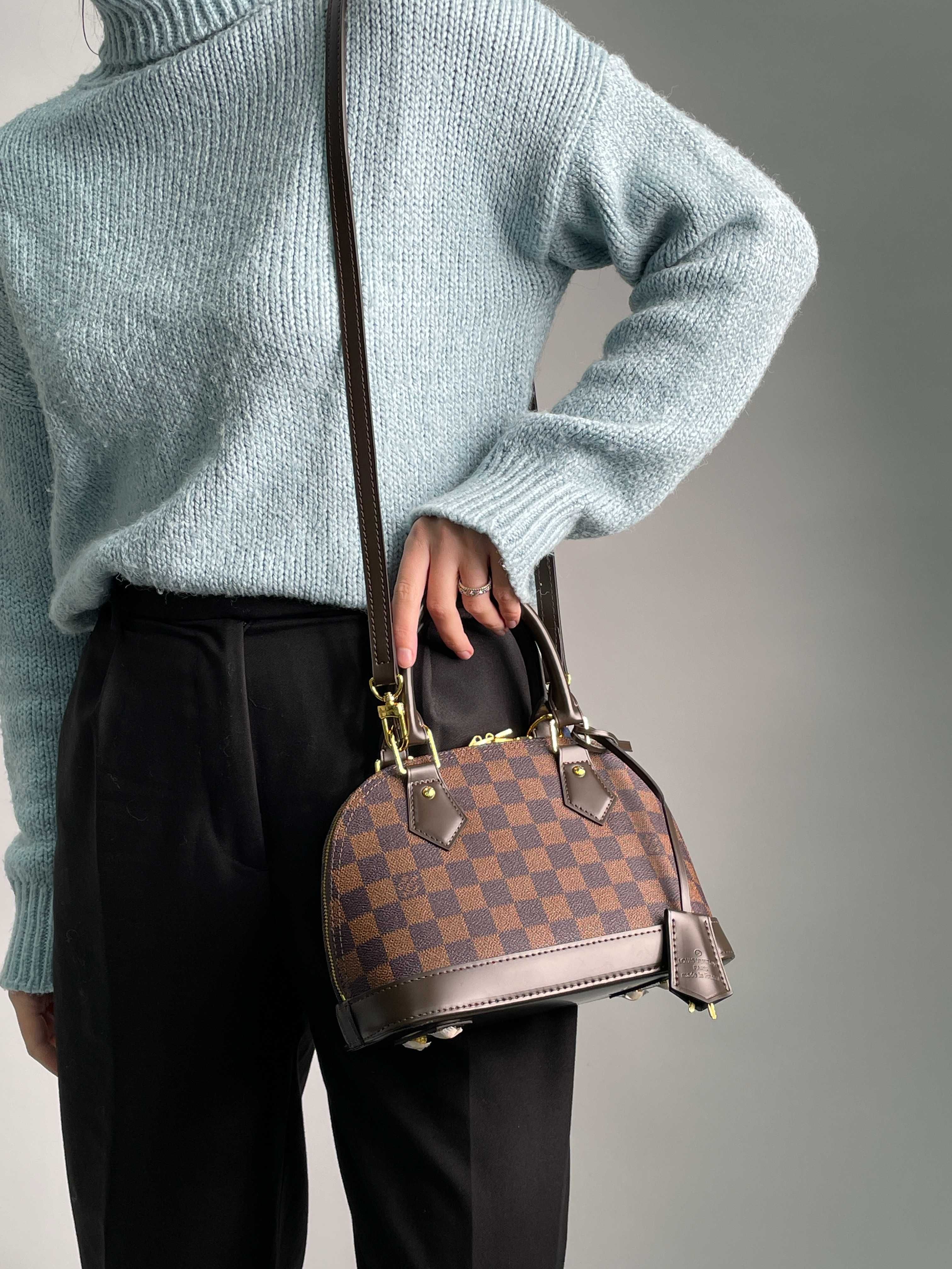 Сумка Louis Vuitton Alma BB Bag Brown LUXE