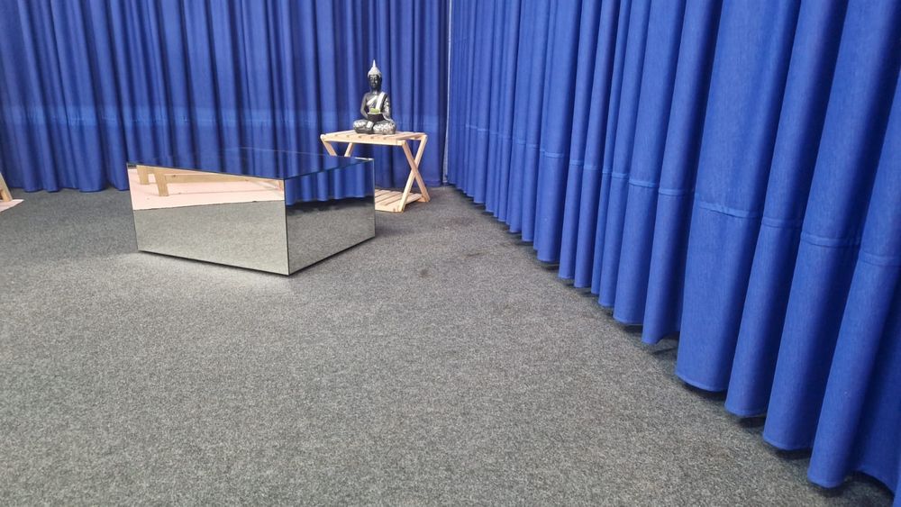 Mesas de centro espelhadas