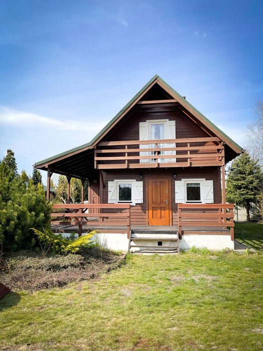 Leśny Domek - na wynajem, w cichej okolicy z sauną i ruską balią