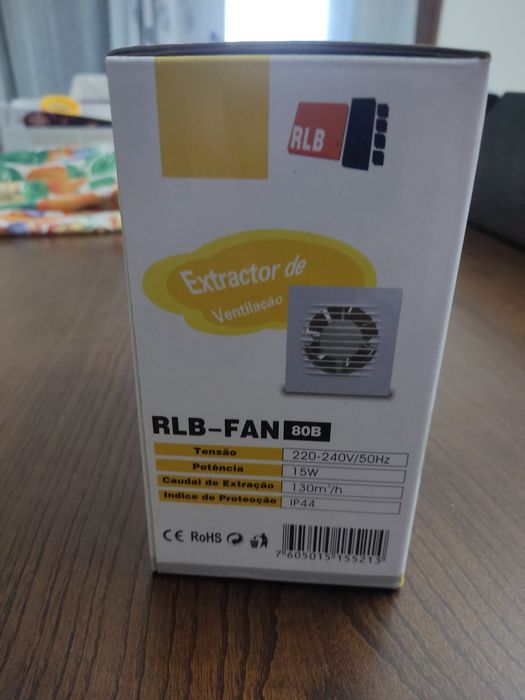 Extractor de ventilação