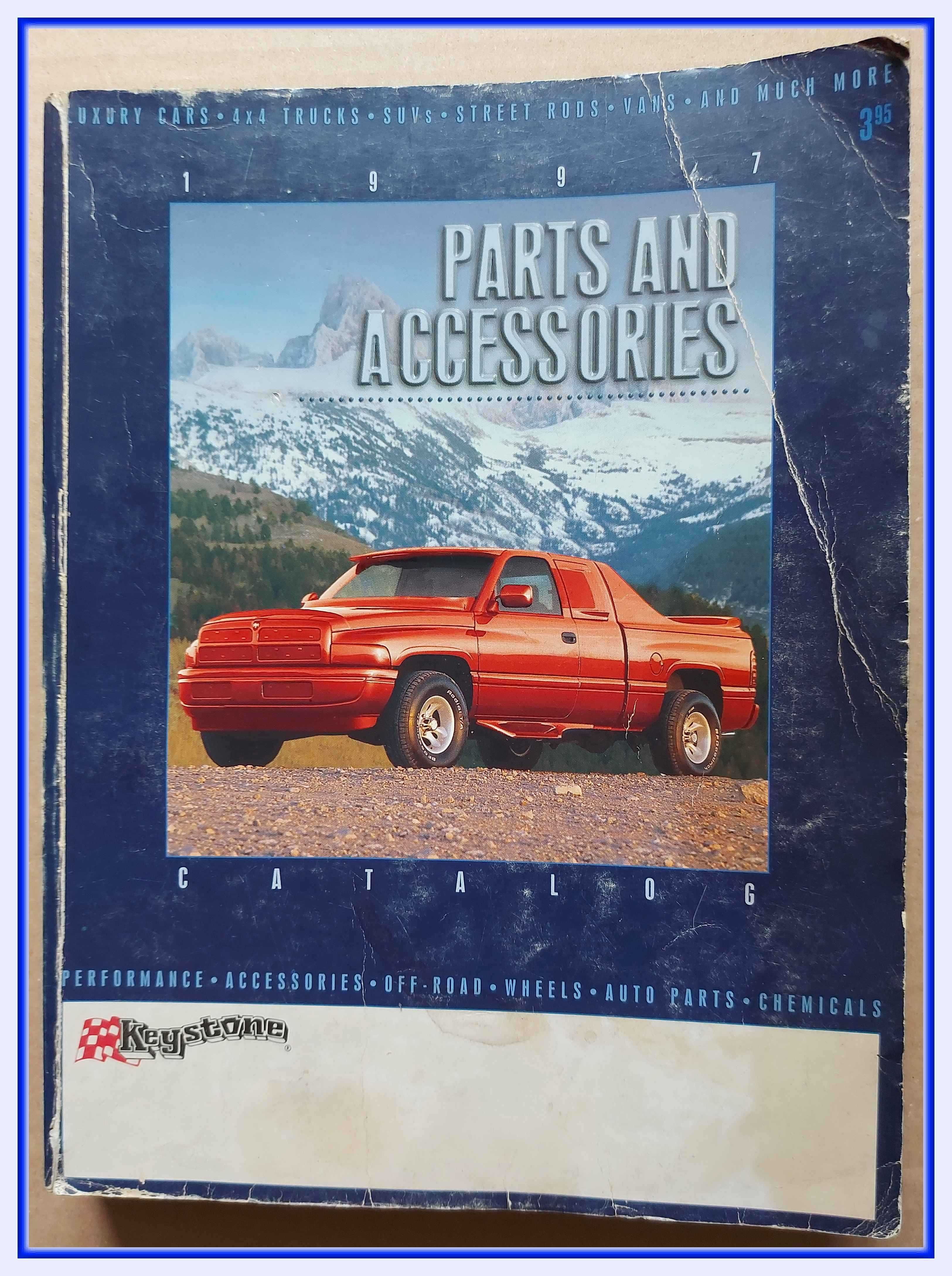 Автокаталог USA Авто Parts and Accessories Catalog 1997 Keystone