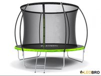 Батут 312 см — LEOBRO Pro 10FT GREEN (макс. до 150 кг)