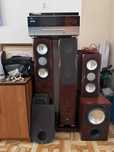 Hi‑Fi / Hi‑End комплект домашнего кинотеатра ELAC + Harman/Kardon