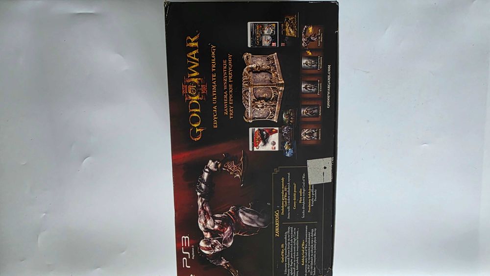 PS3 God of war 3 edycja kolekcjonerska edycja ultimate PL