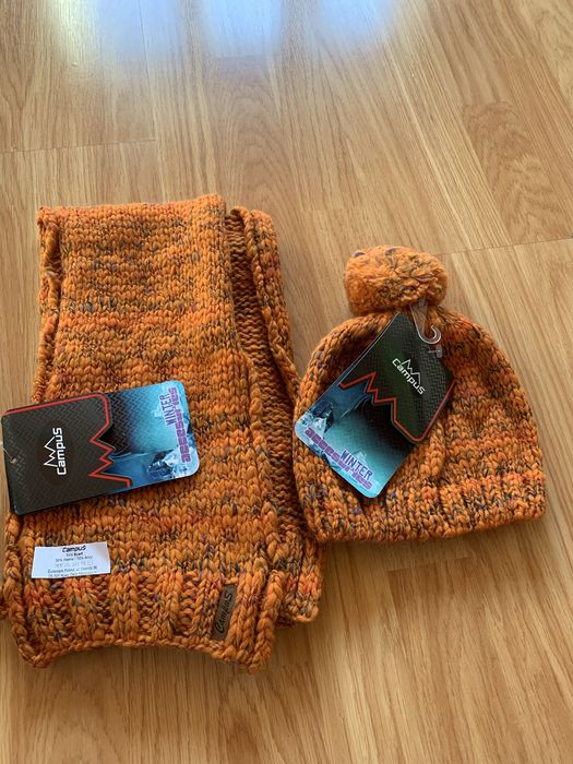 Czapka i szalik Campus nowy