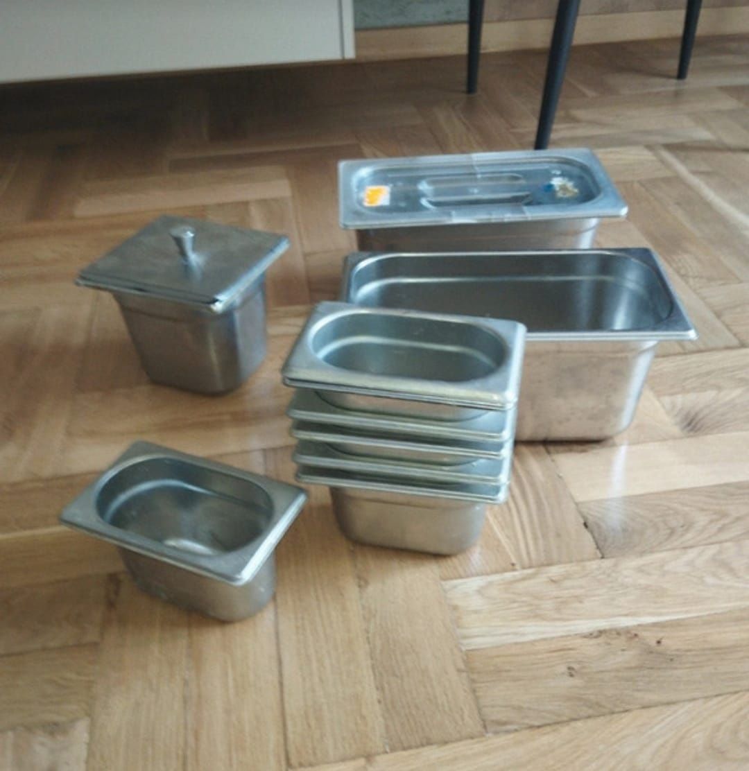 Pojemniki GN nierdzewka