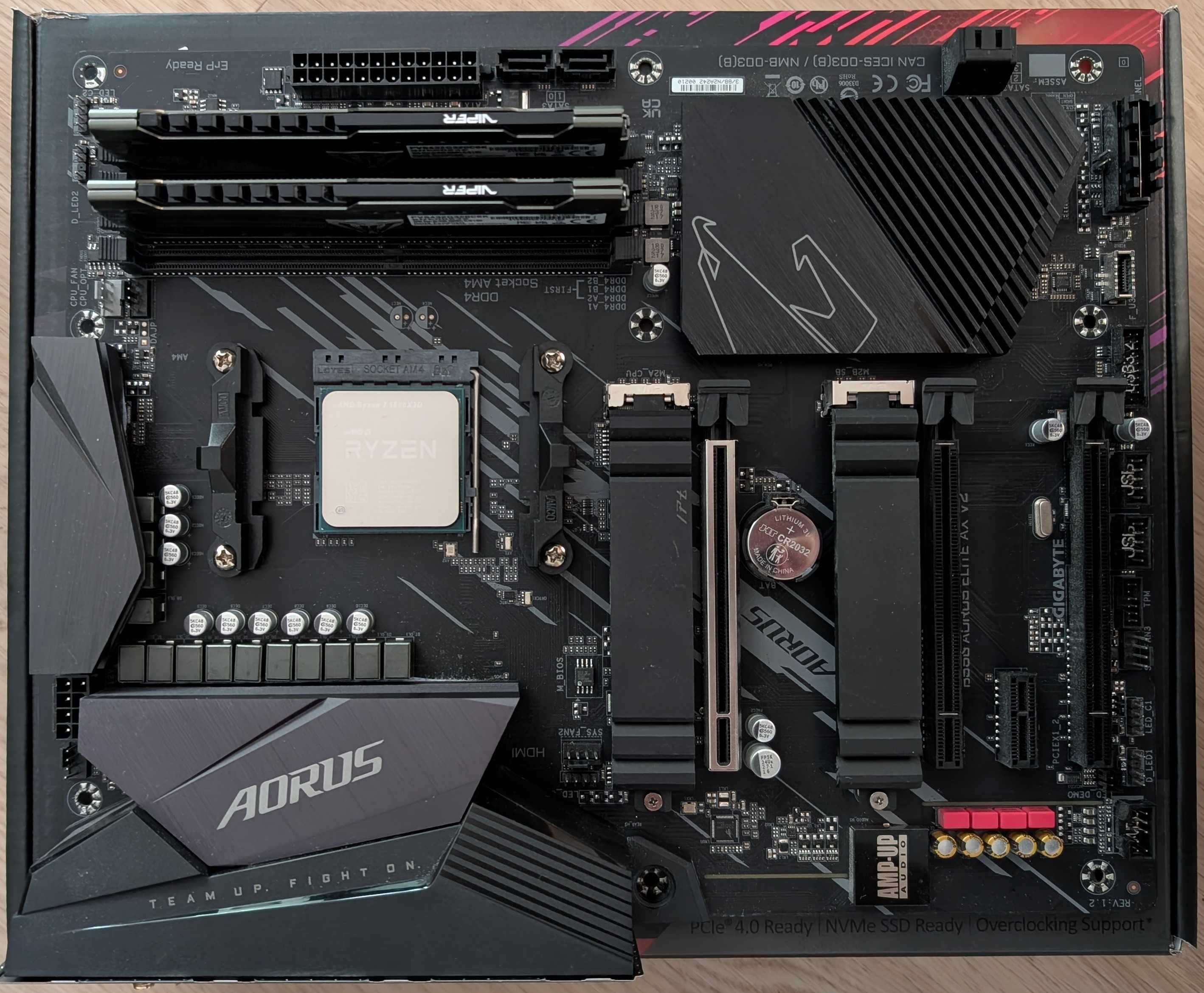 Komputer/Części Ryzen 7 5800X3D, 32GB RAM, 800W, Noctua NH-D15