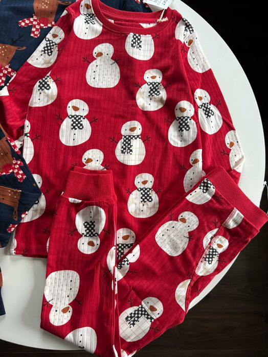 Піжама Next на 5-6 р. (110-116см) новорічна, пижама некст