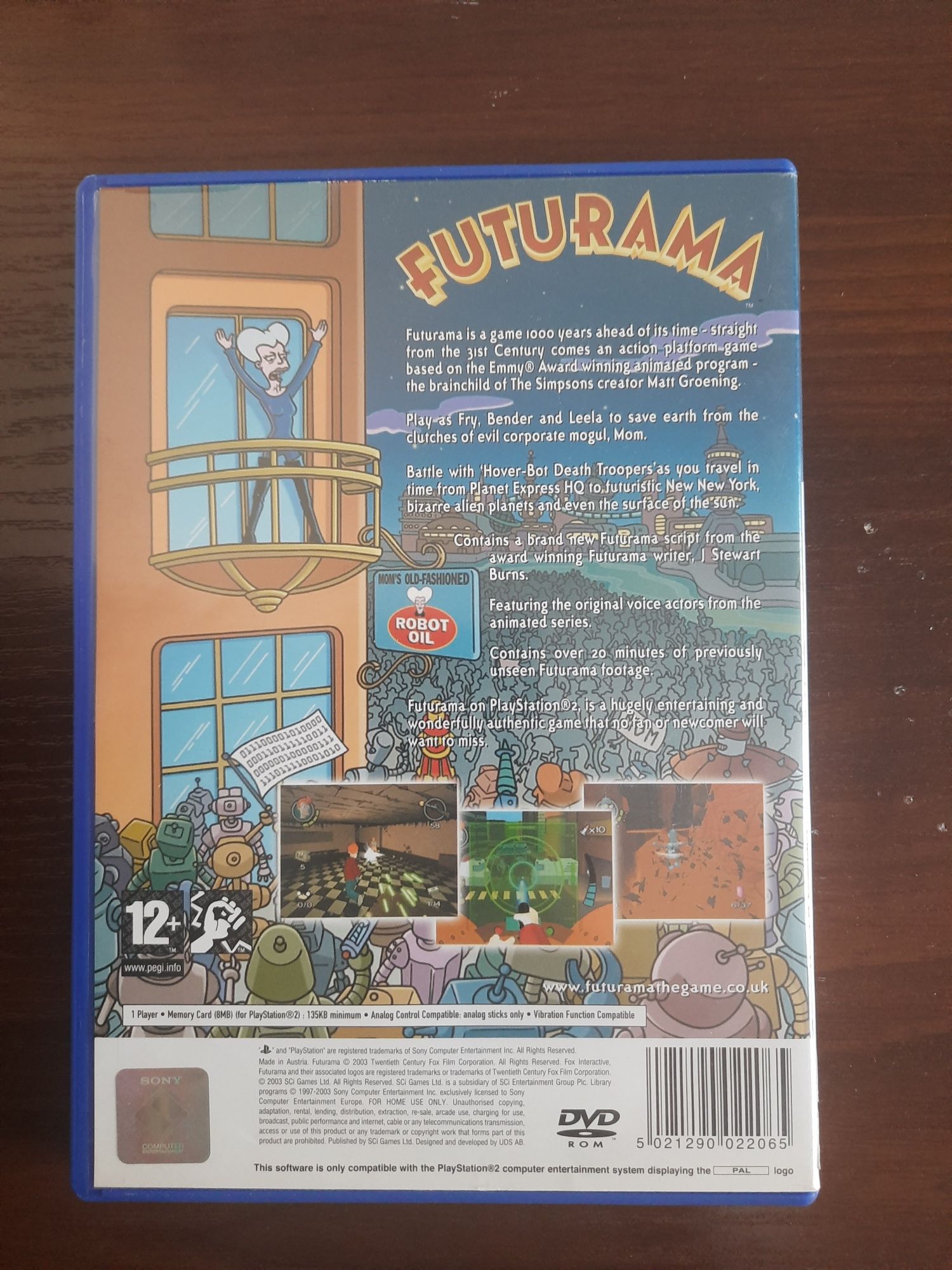 Futurama ps2 gra