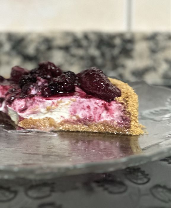 Cheesecake frutos vermelhos