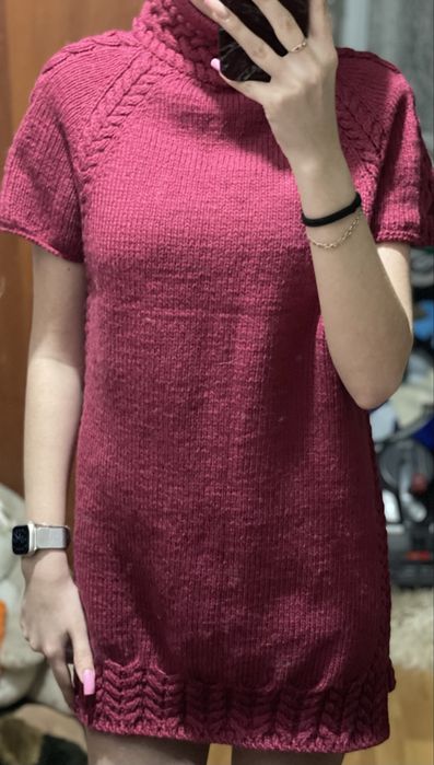 Жіночі вʼязані сверт та сукня