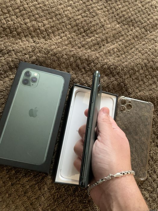 Iphone 11 Pro Max Midnight Green Apple Neverlock