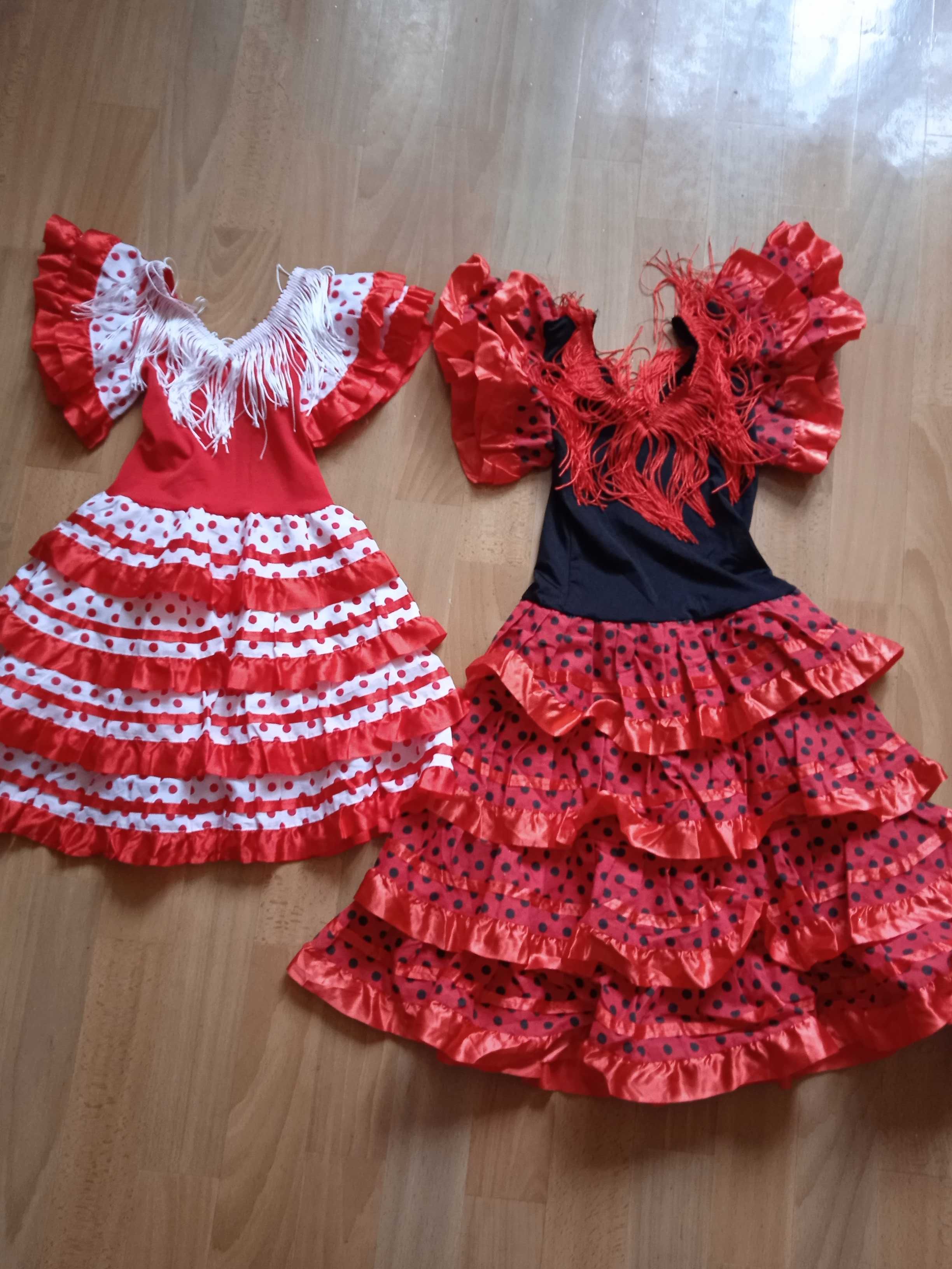 Платье для Испанского, Цыганского  костюма 3-5 на 5-8лет.