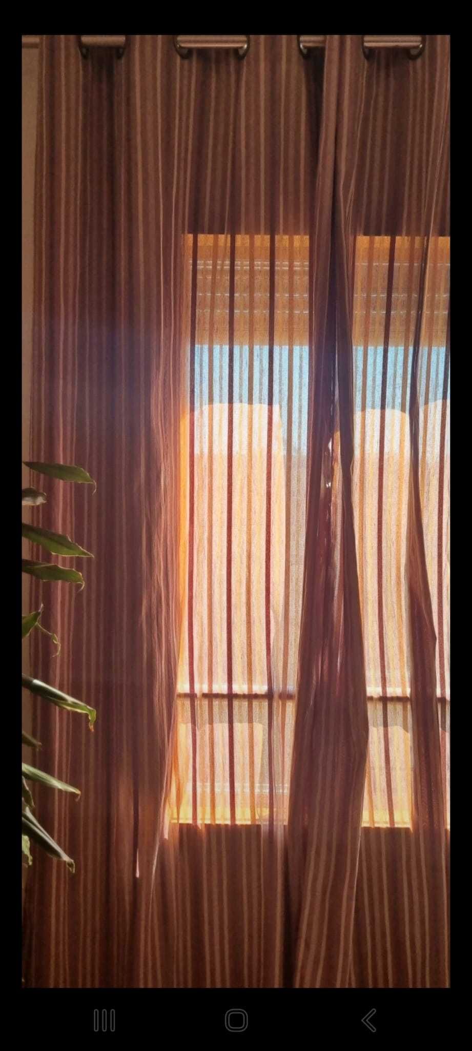 Cortinados Castanhos