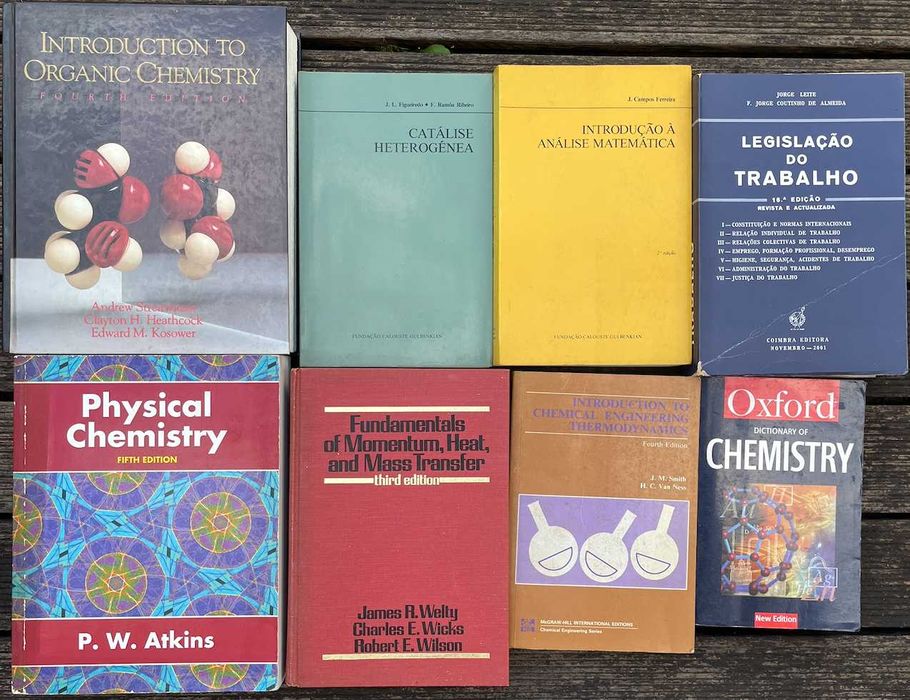 Livros Física e química