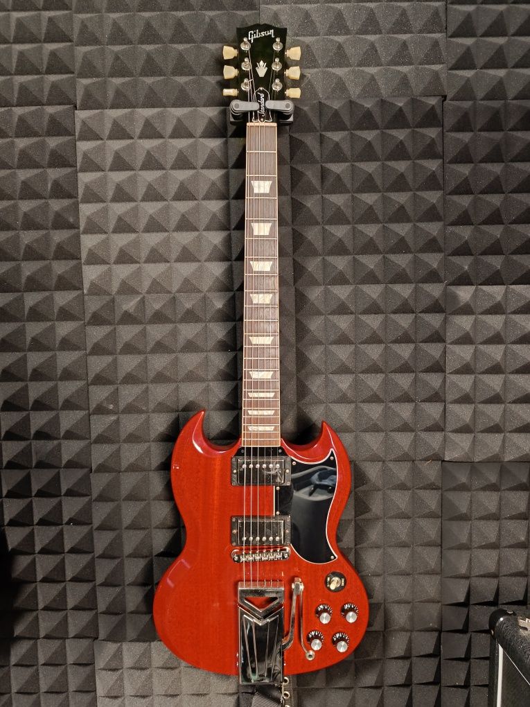 Gibson SG standard Sidway Vibrolo vintage cherry rosewood