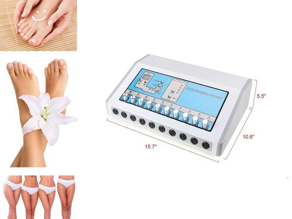 Máquina Electroestimulação Passiva Profissional Modelo Silver 2024