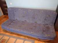 sofa, wersalka, kanapa rozkładana dwuosobowa stan db