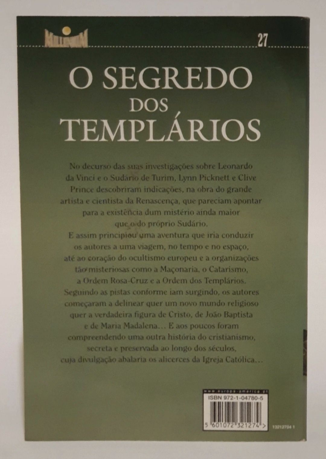 Livro O segredo dos Templários: O Destino de Cristo