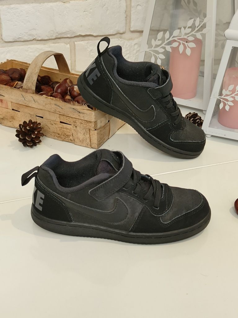 Skórzane buty dziecięce Nike Court Borough Low 2 r. 32