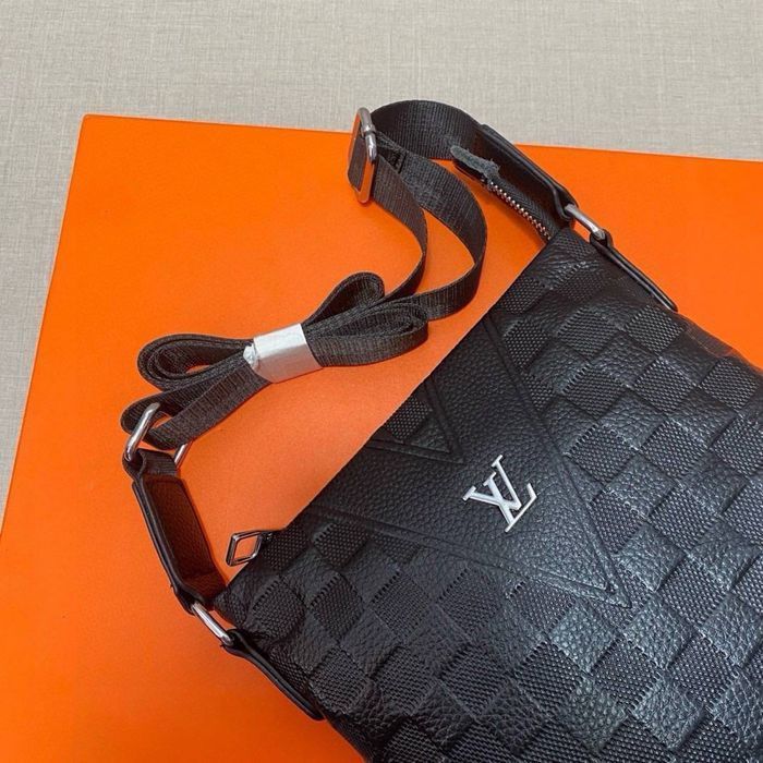 Мужская кожаная сумка louis vuitton чоловіча шкіряна сумка луі вітон