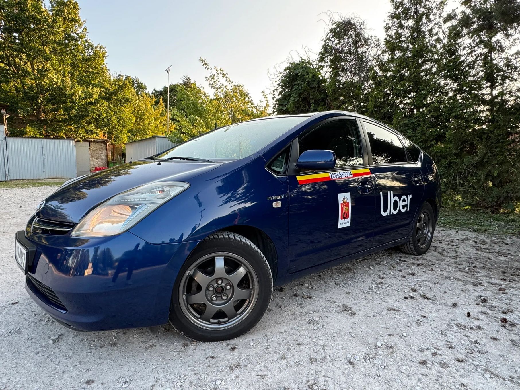 Toyota Prius 1.5 Hybryda +LPG, 2009 rok, TAXI