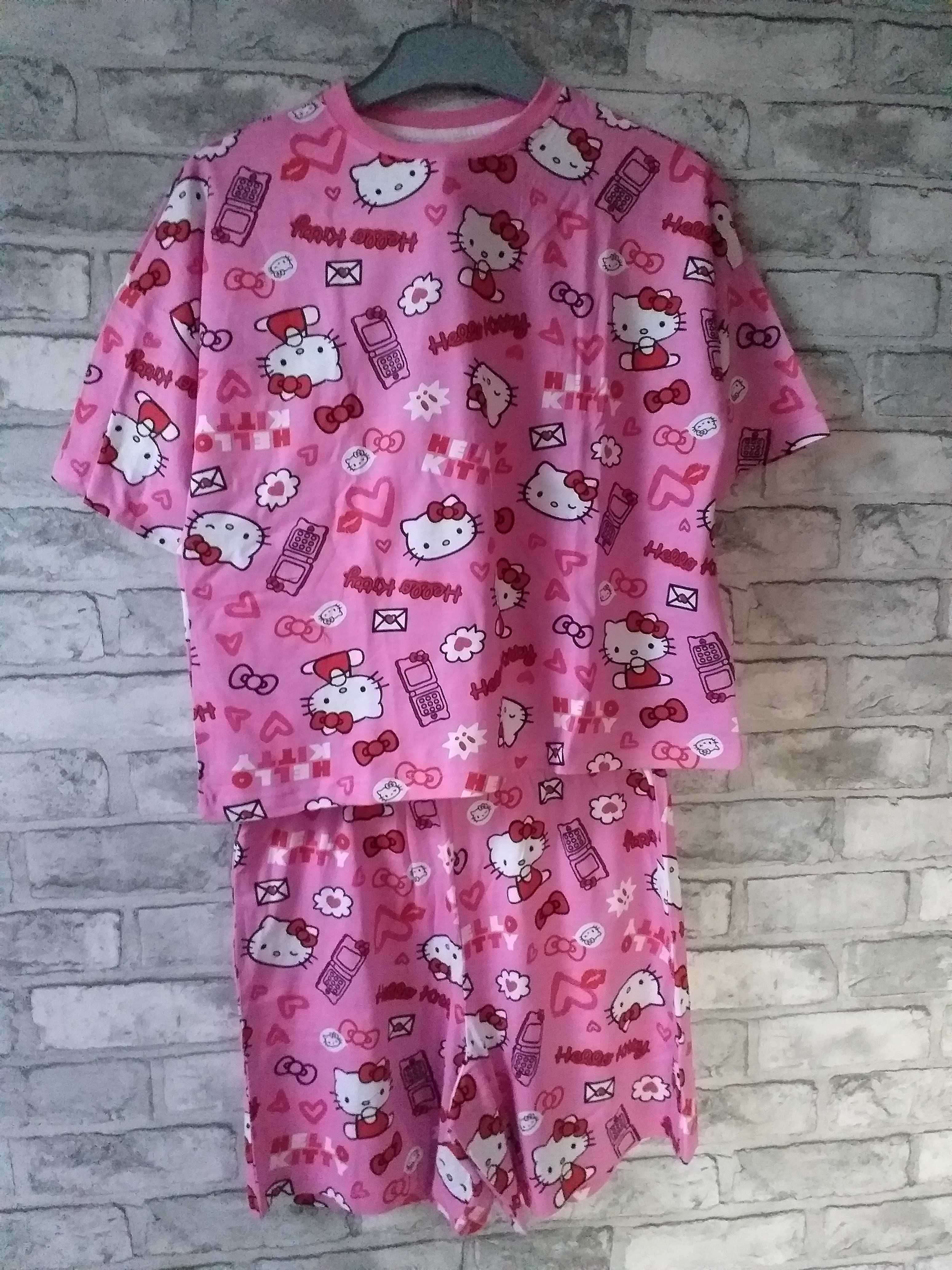 Piżama bawełniana Hello Kitty PRIMARK