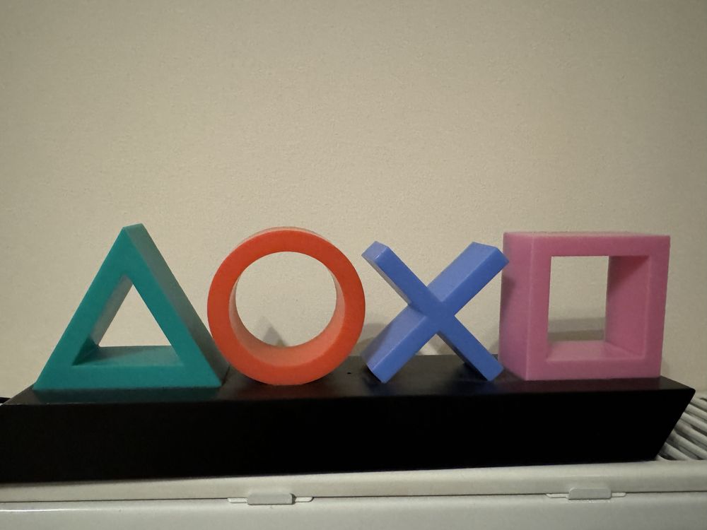 Lampa LED neon Playstation logo