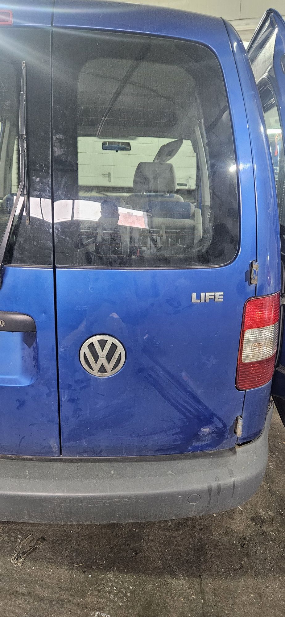 Vw Caddy Drzwi Tył Skrzydełka