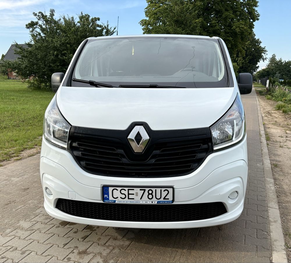 Renault Trafic 1.6 dci 120 km LONG 6 osob brygadówka doka (jak vivaro)