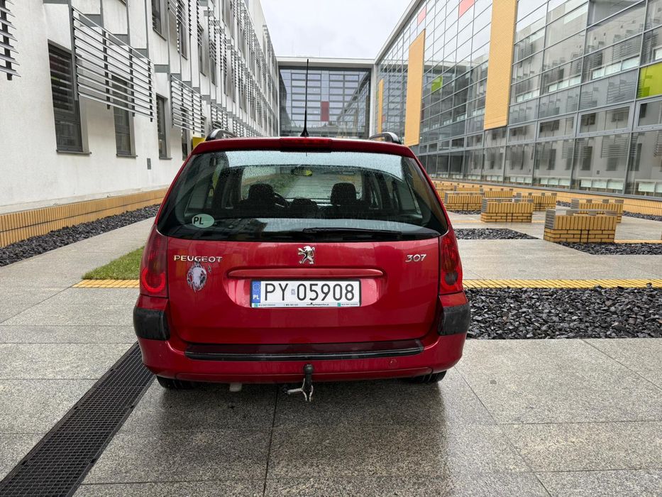 Peugeot 307 benzyna 1,6 bardzo zadbany, długie oplaty