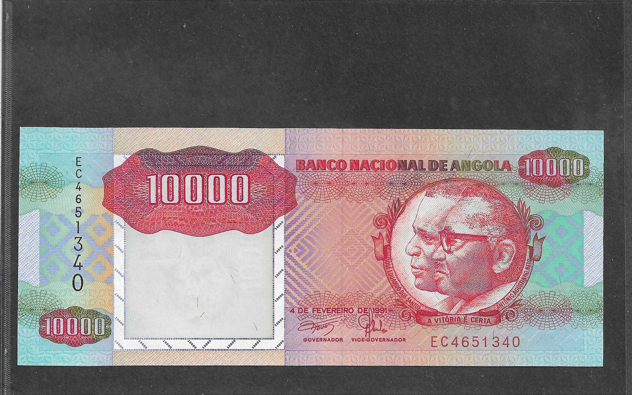 Nota de Angola - 10 000 Kwanzas
