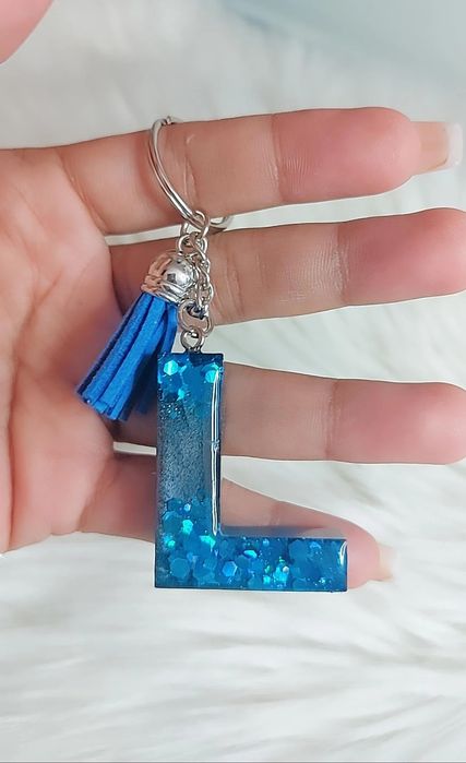 Letras disponível. Porta Chaves Letra