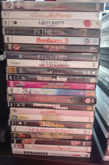 Filmes DVD alguns Novos e Selados