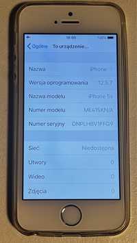 Iphone 5s (16GB) LTE, SPRZEDAM SREBRNY kolor