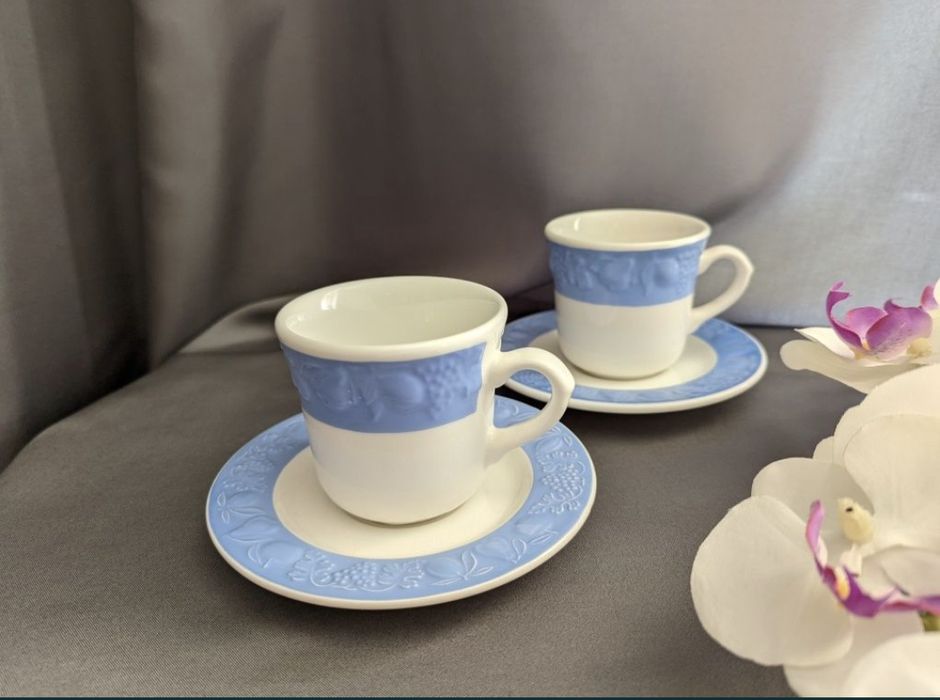 Filiżanka do kawy x  3 kubek made in Italy franco Giorgi spodek