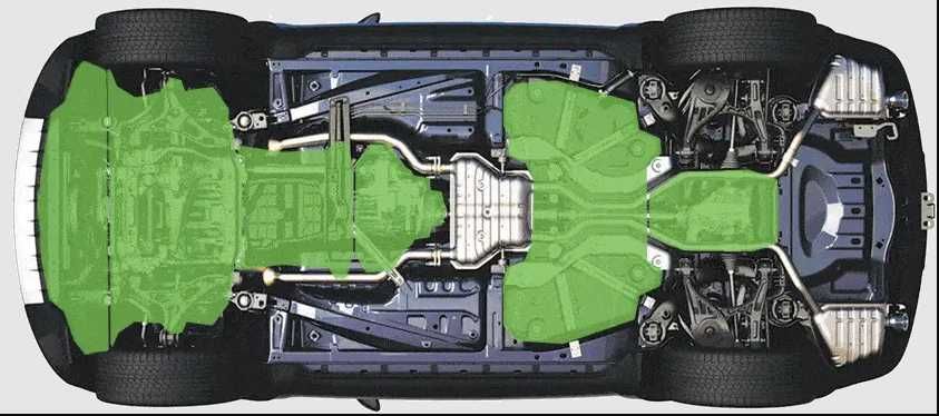 Металевий захист для авто - Volkswagen Golf 4 (Фольксваген Гольф 4)