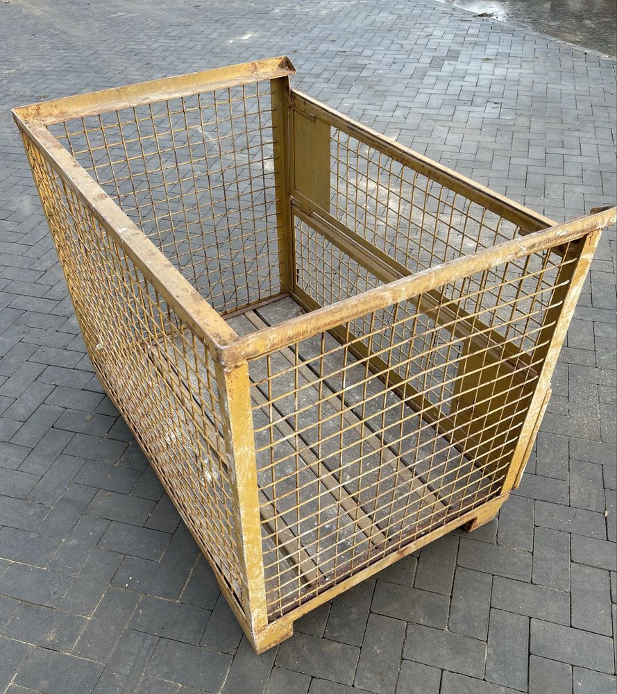 Skrzynia paletowa metalowa Skrzynka paleta metalowa