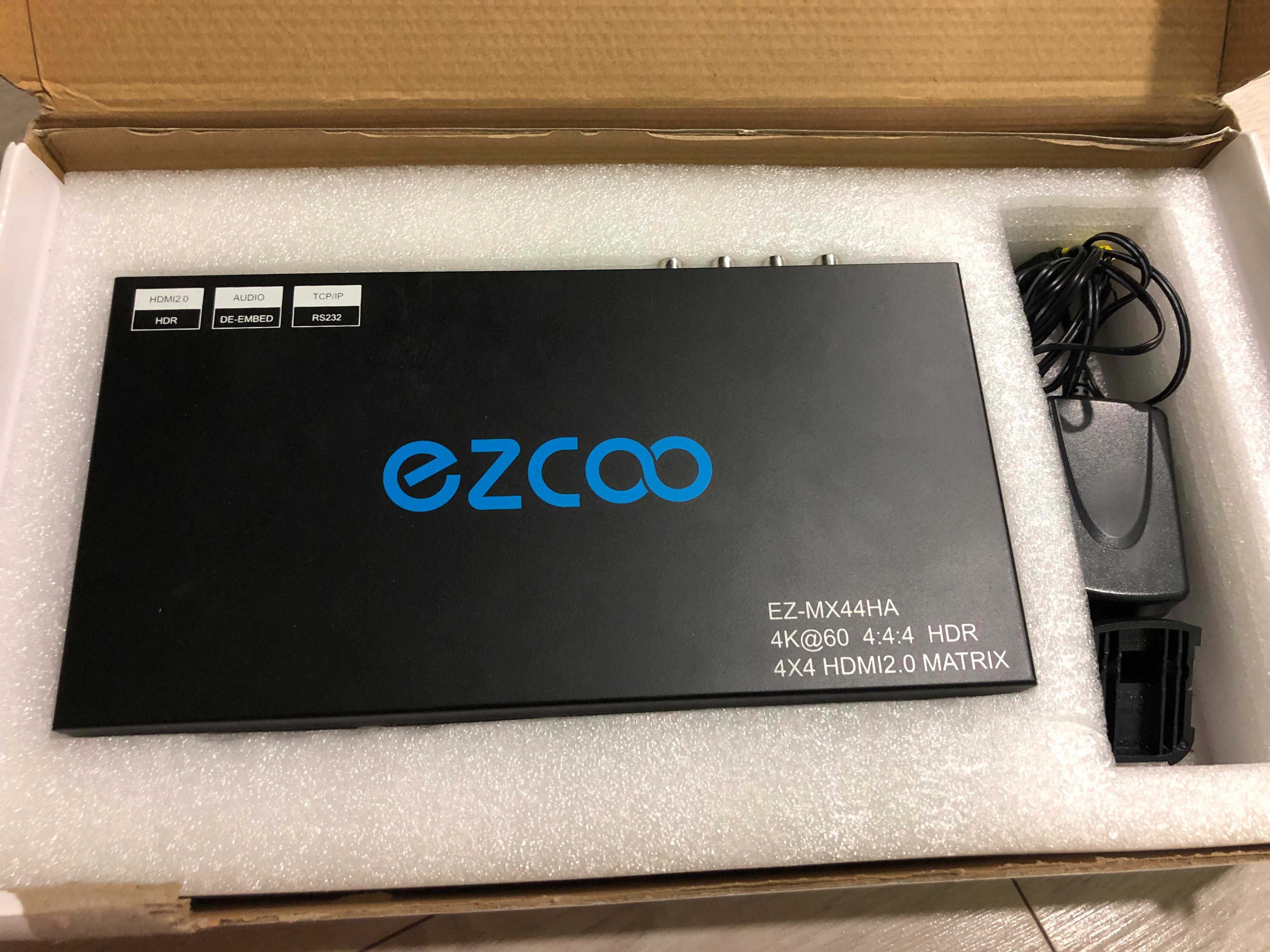 Ezcoo EZ-MX44HA HDMI Matrix 4x4 4K 60Hz HDR Матричний розгалужувач